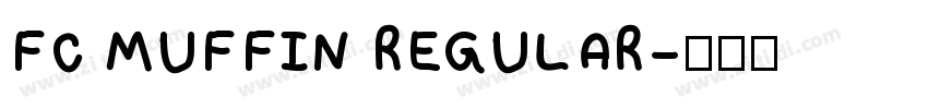 FC MUFFIN REGULAR字体转换